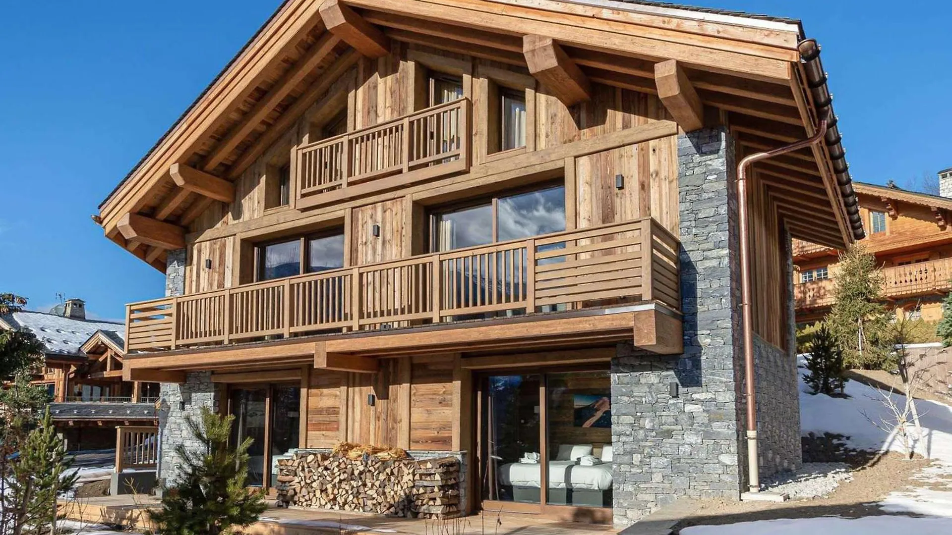 Chalet Moderne Lumineux Proche Pistes - 12 Pers, 5 Ch, Parking, Wifi, Menage Inclus - Fr-1-566-43 Les Allues France